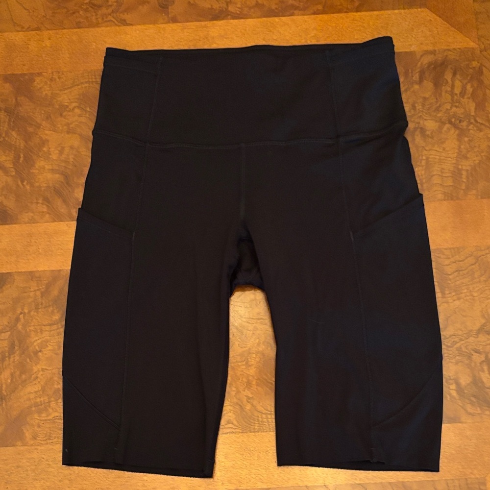 LULULEMON High-Waist Black Women’s Performance Bike Shorts
